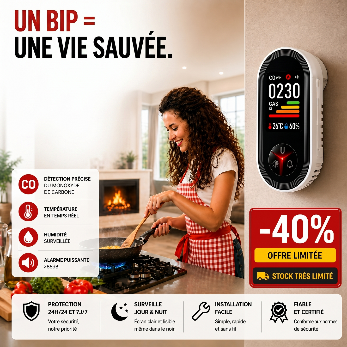 Protégez votre famille d’un gaz mortel invisible