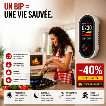 Protégez votre famille d’un gaz mortel invisible